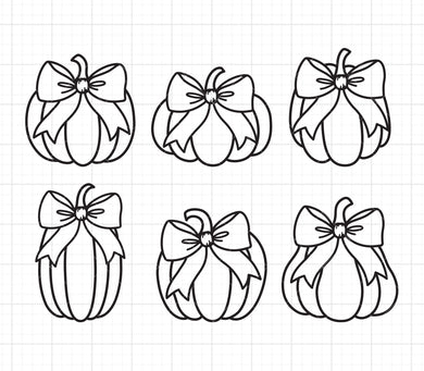 Fall Pumpkin Spice Latte Coffee Outline for Coloring SVG | CreativeCatandCo