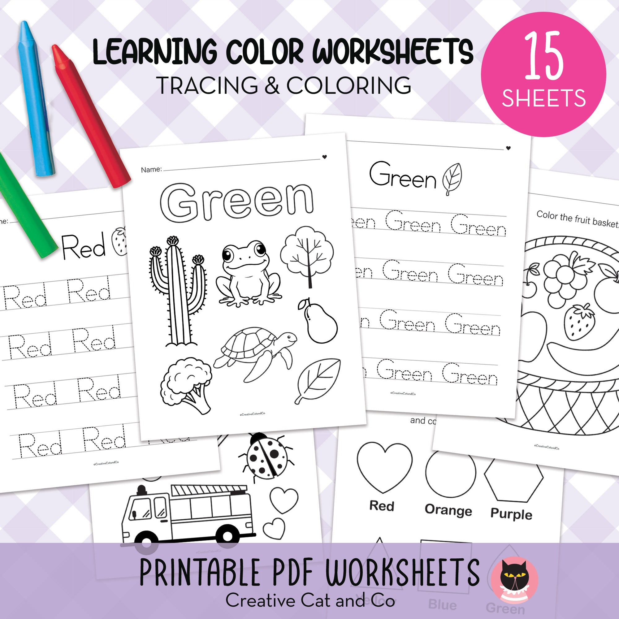 Learning Colours Printables