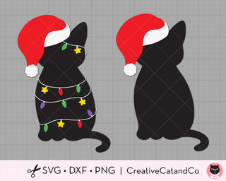 Pet Christmas Ornament SVG Dog Christmas Monogram Adopt Cat 