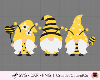 Bee Gnome SVG - Bumble Bee Gnome Svg - gnome bee keeper SVG - Spring SVG - gnome with bee SVG - Honey Bee SVG